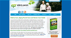 Desktop Screenshot of elderlyparentresources.com